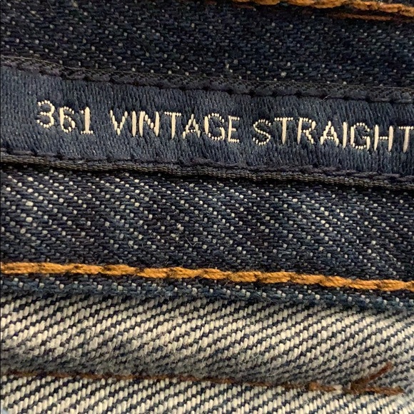34/32 Lucky 361 Vintage Straight Leg Jeans - Picture 9 of 10